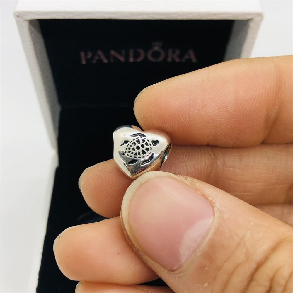 ✨🔥Pandora Maui Turtle Heart Charm
